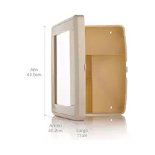 Gabinete De Baño Plastico Beige Estra