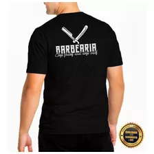 Camiseta Barbeiro Uniforme Para Barbearia