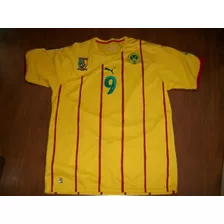 Camisa Camarões Africa Cup Of Nations 2010 Eto'o#9 Tam Xl