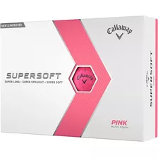 Pelotas De Golf Callaway Supersoft 12b Pk Version 2023 Rosa