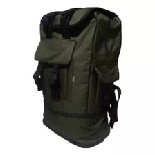 Mochila Camping Masculina Viagem Acampamento Reforçada Tatic Cor Verde