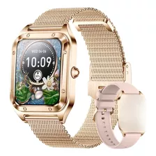 Elegante Reloj Inteligente Mujer Llamadas Notificaciones