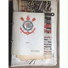 Livro Relatório Manual Obra Estádio Corinthians Antigo 1980