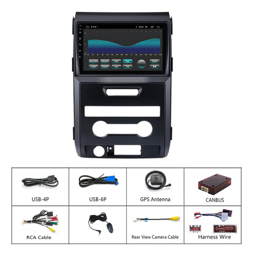 Para Ford F150 Radio Update 2009 2010 2011 2012 Android Ster Foto 2