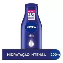  Loção Deo-hidratante Nivea Milk Frasco 200ml