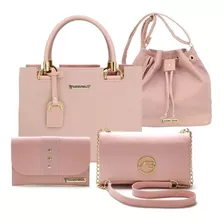 Conjunto De Bolsas Femininas Amanda Brazil Mega Promoção!!!