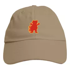 Jockey Grizzly Fire Flame Dad Hat - Café