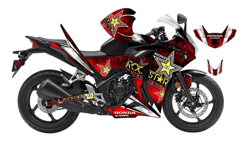 Calcas Sticker Pack  Cbr 250 R Foto 2