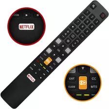 Controle Semp Tcl Toshiba Netflix Led L55s4900fs / Rc802n 4k