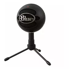 Micrófono Blue Snowball Ice Condensador Cardioide Negro