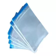 Saco Adesivado Plástico Transparente C/ Aba 22x30 C/ 300 Un