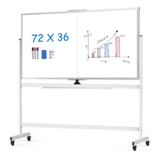 Pizarra Blanca Grande De 72 X 36 Pulgadas, Pizarra Blanca Mó