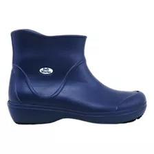 Bota Antiderrapante Limpeza Cano Curto Impermeável Com Ca