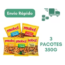 Kit 3 Rosquinhas Mabel 350g