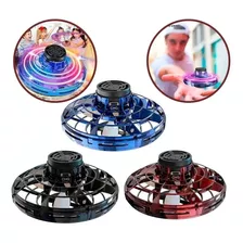 Spinner Con Luz Led Volador Trompo Luminoso Diversión Niños