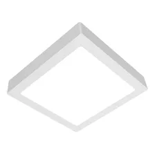 Panel Plafon Led 18w Cuadrado Luz Fria 6000k Idoler