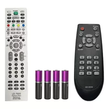 Kit 2 Controle Serviço 1 Para LG 1 Para Samsung Tv Serviço