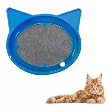 Arranhador Com Bolinha Para Gatos Cat Relax Pop Furacão Pet Cor Azul