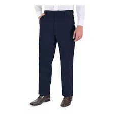 Pantalon De Vestir Casual S/pinzas Hombre C/bolsas Gabardina