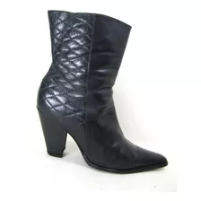 Botas Zapatos Luna Cuero Talla 40 Envío Gratis..¡¡