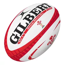 Pelota Rugby Gilbert Oficial Replica Wru Wales N°5