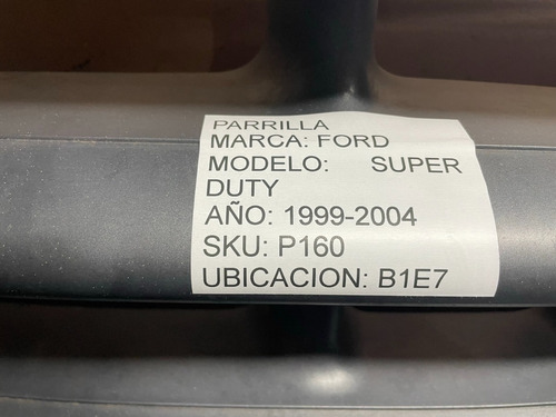 Parrilla Ford Super Duty 1999 2000 2001 2002 2003 2004 Dao Foto 4