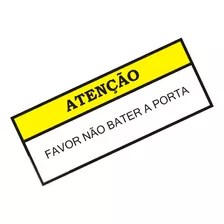 2 Adesivos Não Bater A Porta Carro Taxi Uber