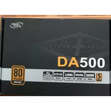 Fuente De Alimentación Deepcool Da500 500w Negra 100v/240v