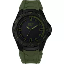 Reloj Caterpillar Hombre Motion Evo Lh. Sumergible Color Del Fondo Verde Color De La Malla Verde