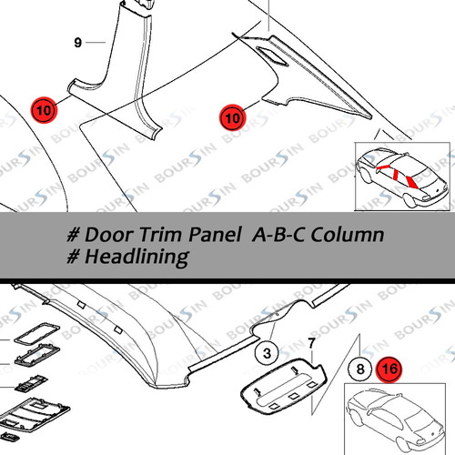 50 Clips Panel De Puerta Bmw E46 E85 E86 E90 320i 323ci... Foto 3