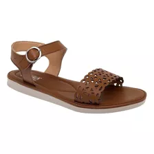 Sandalia Mujer Etnia Camel 108-547