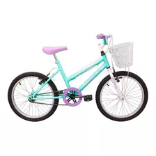 Bicicleta Infantil Infantil Tk3 Track Cindy Aro 20 14.5 Freios V-brakes Cor Azul/branco