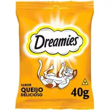 Petisco Dreamies Queijo P/ Gatos Adultos 40g