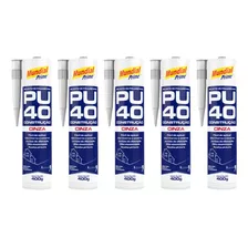 05 Adesivo Poliuretano Pu 40 Vedação Fixação Uso Geral 400g