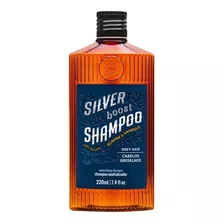 Shampoo Para Cabelo E Barba Grisalhos - Silver Boost - Qod