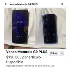 Celular Motorola G9 Plus