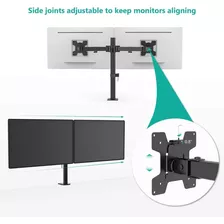 Base Para Monitor Doble 2 Monitores | Múltiples Movimientos