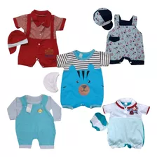 Roupas Roupinhas Para Bebê Menino Kit Com 5