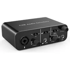 Interfaz De Audio Usbinterfaz Xlr Con Phantomtrs Balancead