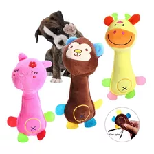 Brinquedo Bichinhos De Pelúcia Pet Para Cães E Gatos Shitzu Cor Macaco Desenho Macaco