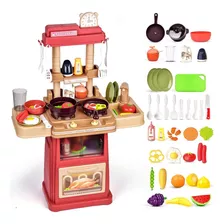 Pupu Pig Kids Kitchen Set Incl. Accesorios De Cocina De Jueg