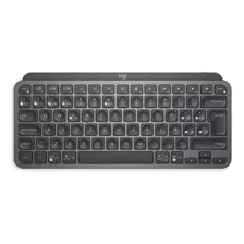 Teclado Bluetooth Logitech Master Series Mx Keys Mini Qwerty Easy Switch Español Color Grafito Con Luz Blanca