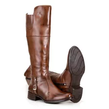 Bota Montaria Feminina Country Couro Legitimo Couro 4country