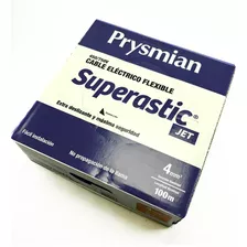 Cable Unipolar 4mm Prysmian Superastic X 100 Mts