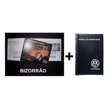 Manual Proprietario Fusca 75 1975 Bizorrão + Capa + Adesivos