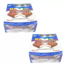 2 Pack - Chocolate Coconugs 12 Piezas