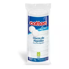 Discos De Algodão Cotton Line Dia A Dia - Kit C/12 - 37g