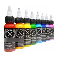 Tinta Para Tatuar Colores Pigmento Tattoo Tatuajes Extreme