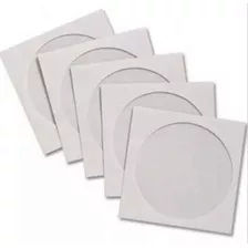 300 Envelopes Papel Para Cd / Dvd Com Visor Transparente 