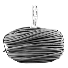 Cable Telefonia Multipar Interior 3pares Pant. Aluminio Gris